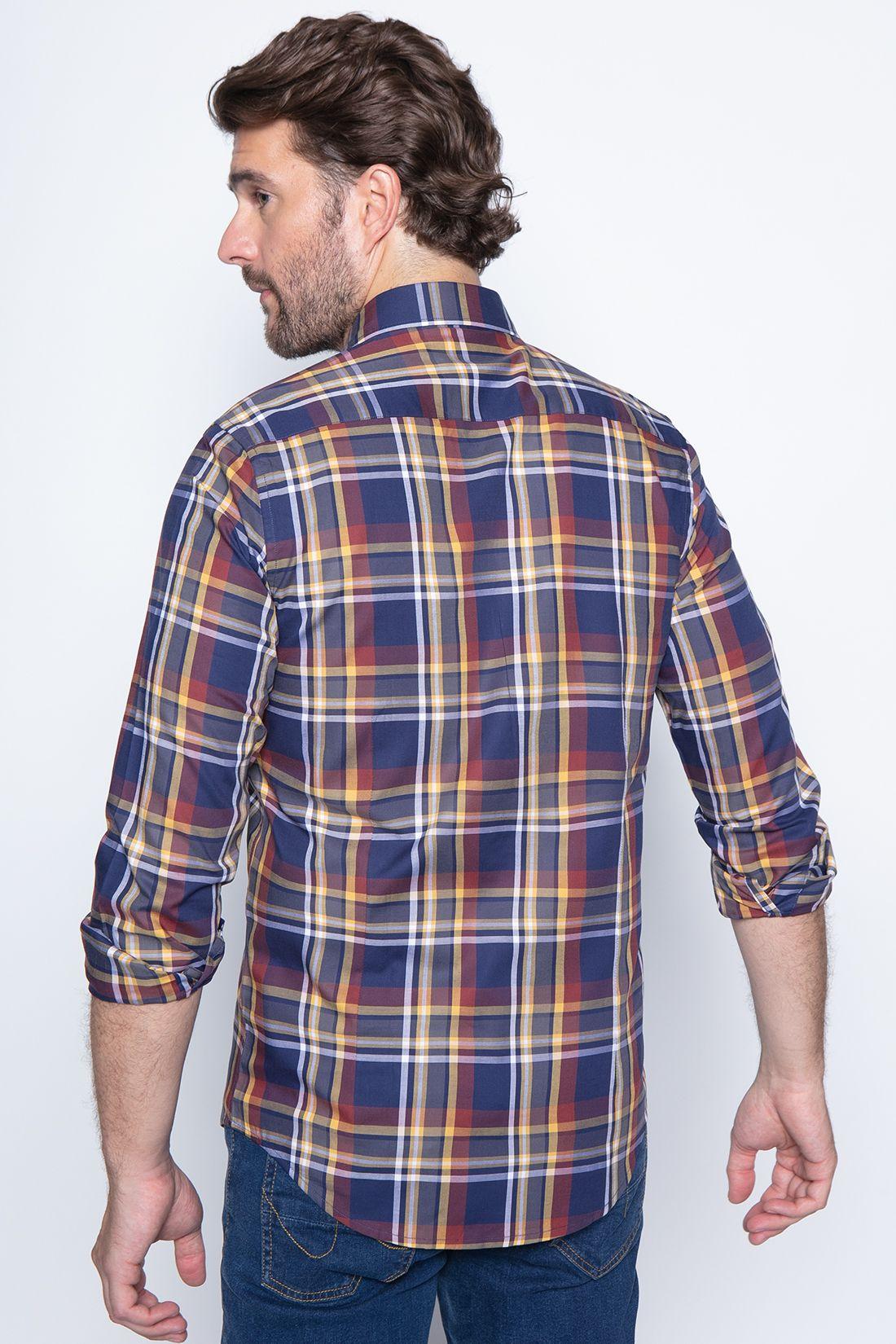 Camisa Tobermory Burgundy-1