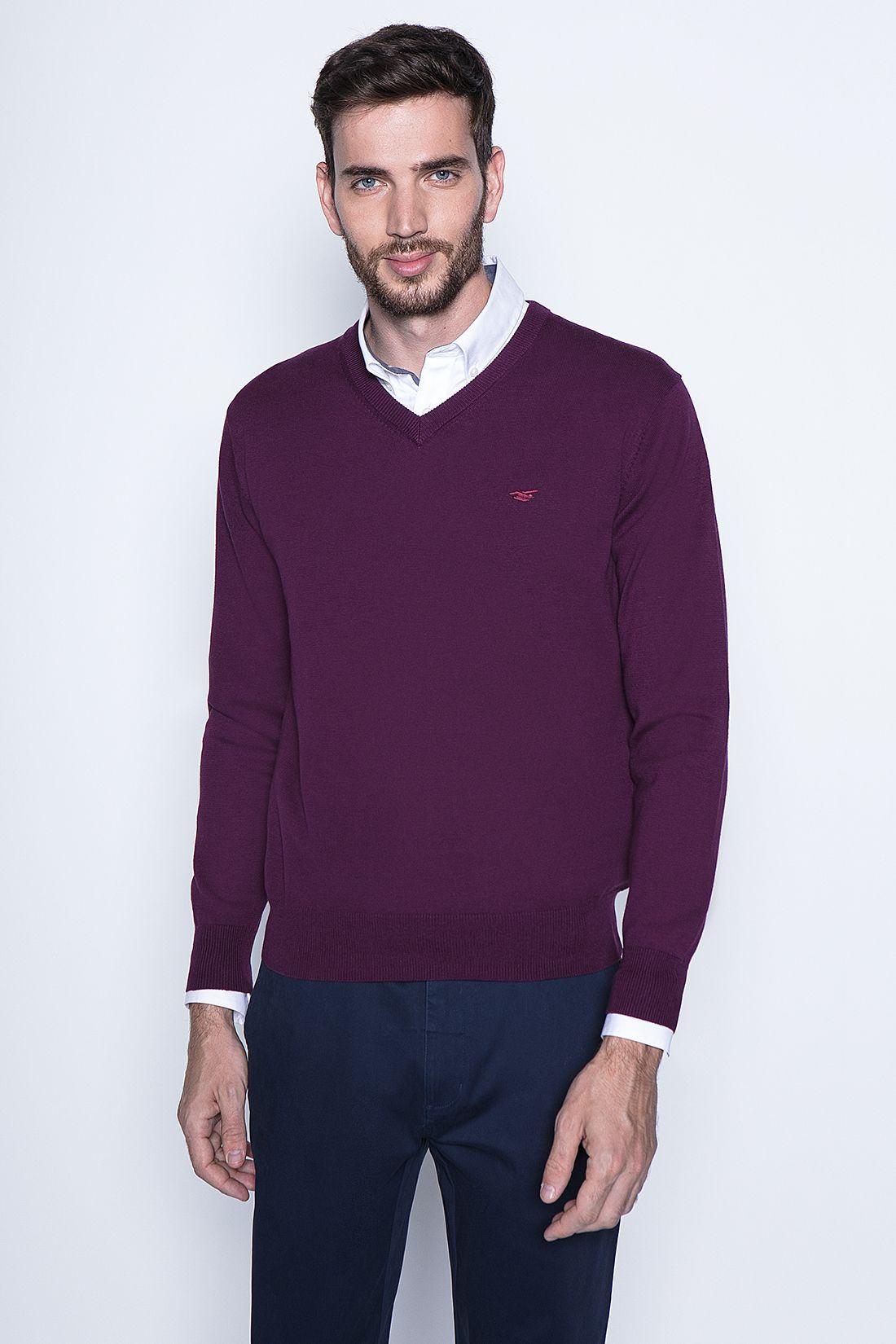 Sweater Smart Casual L/S Grape-0