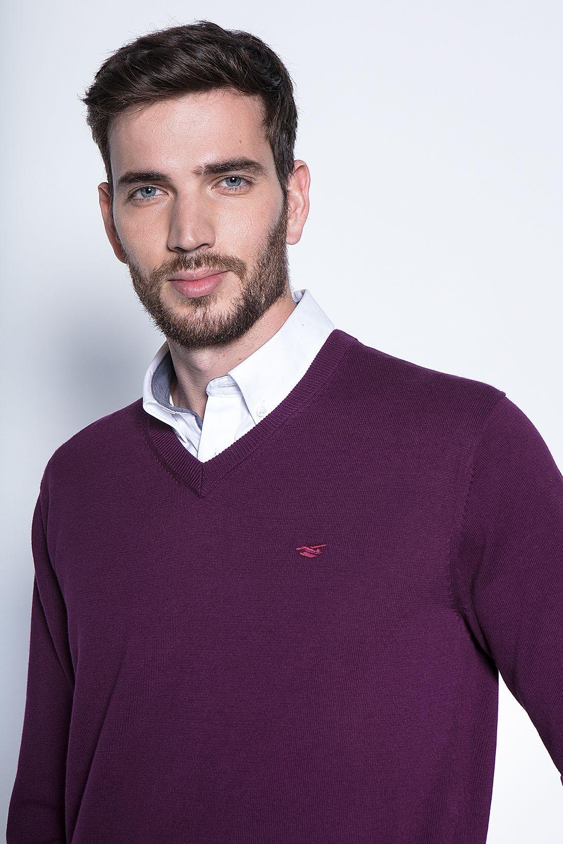 Sweater Smart Casual L/S Grape-2