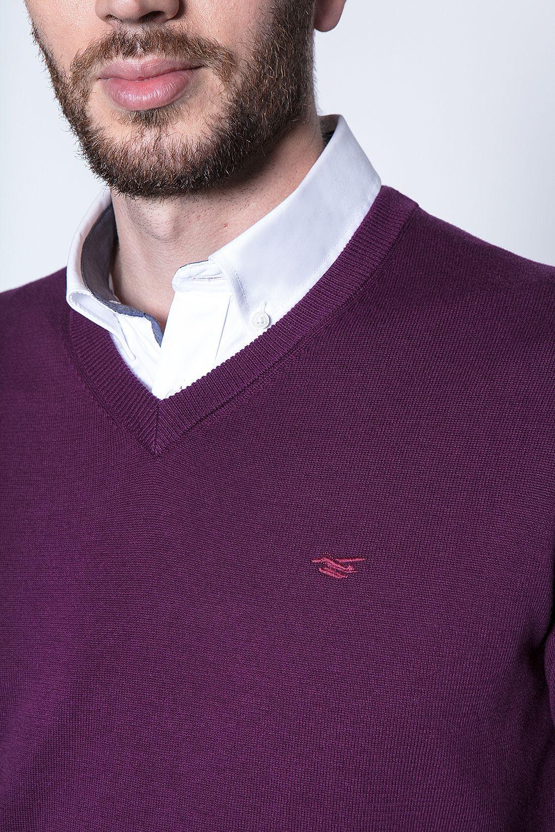 Sweater Smart Casual L/S Grape-4