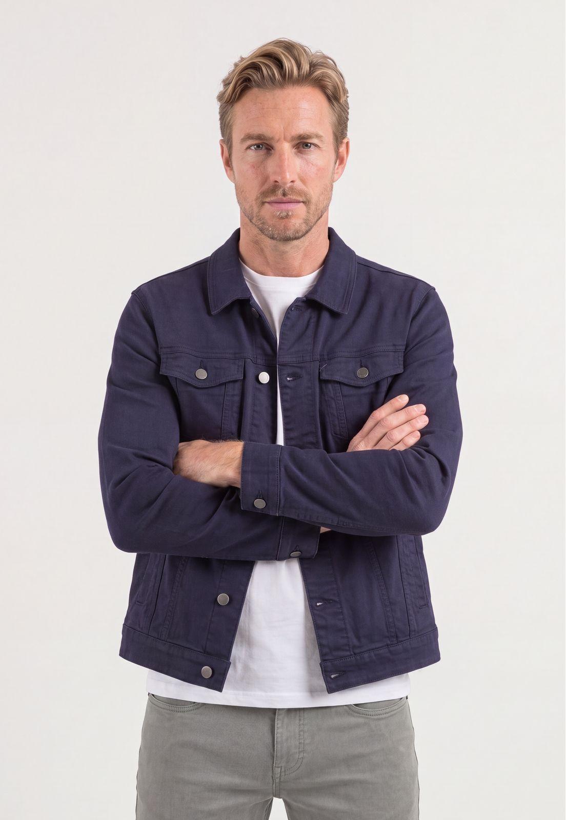 Trucker Cranc Navy-1