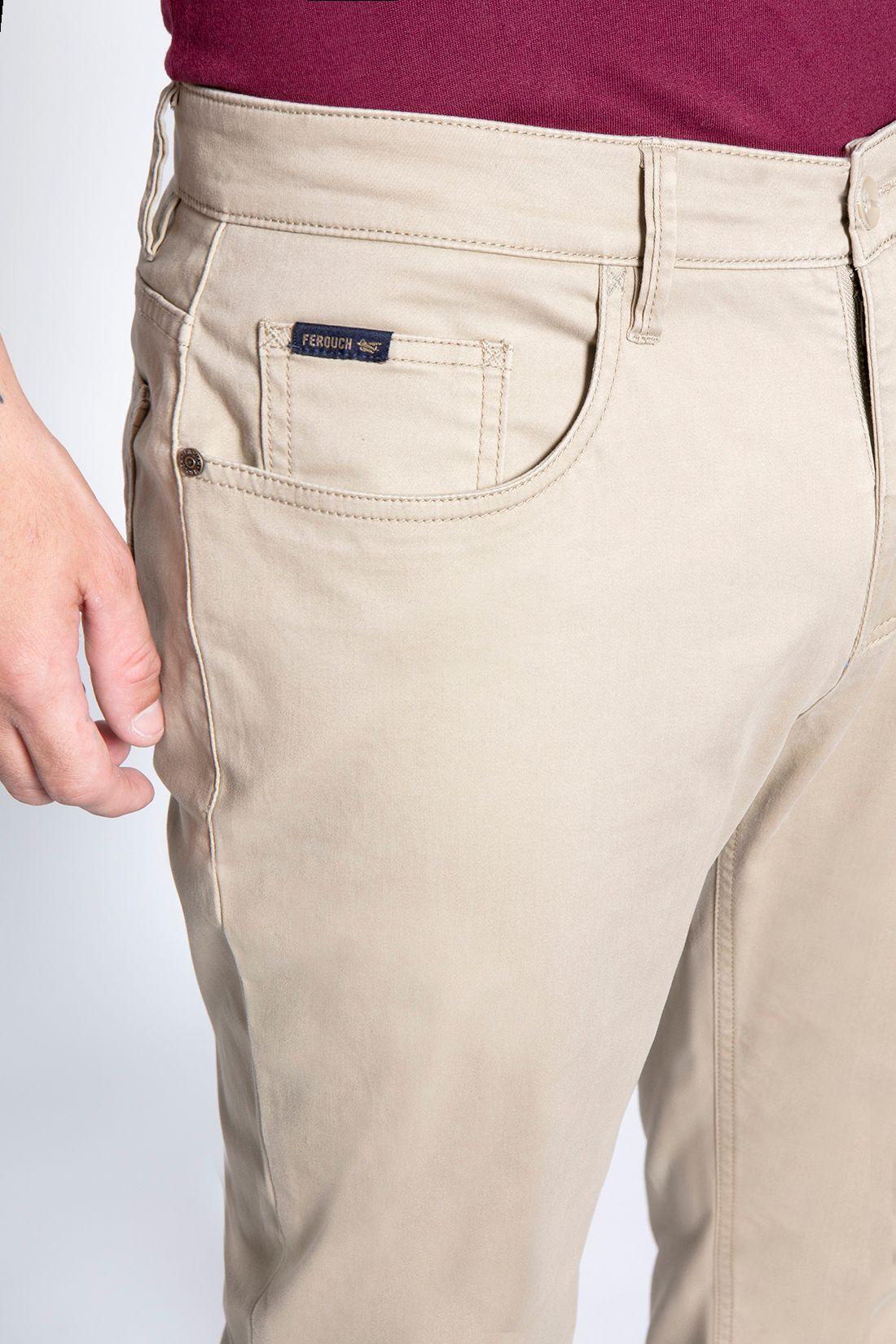 Pantalón Five Pocket Ferouch Khaki-2