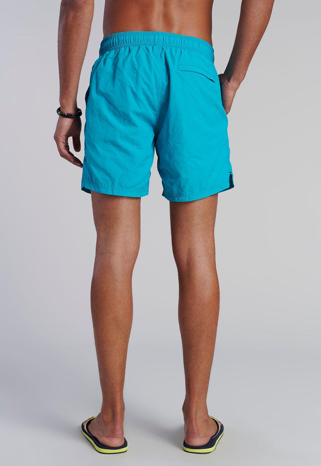 Traje De Baño Basico F Turquoise-3