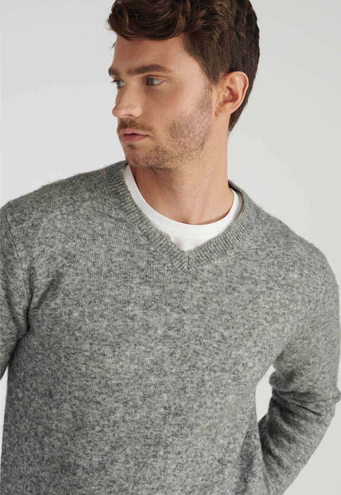 Sweter Sebastian Avant-Garde Dk Grey Melange-2