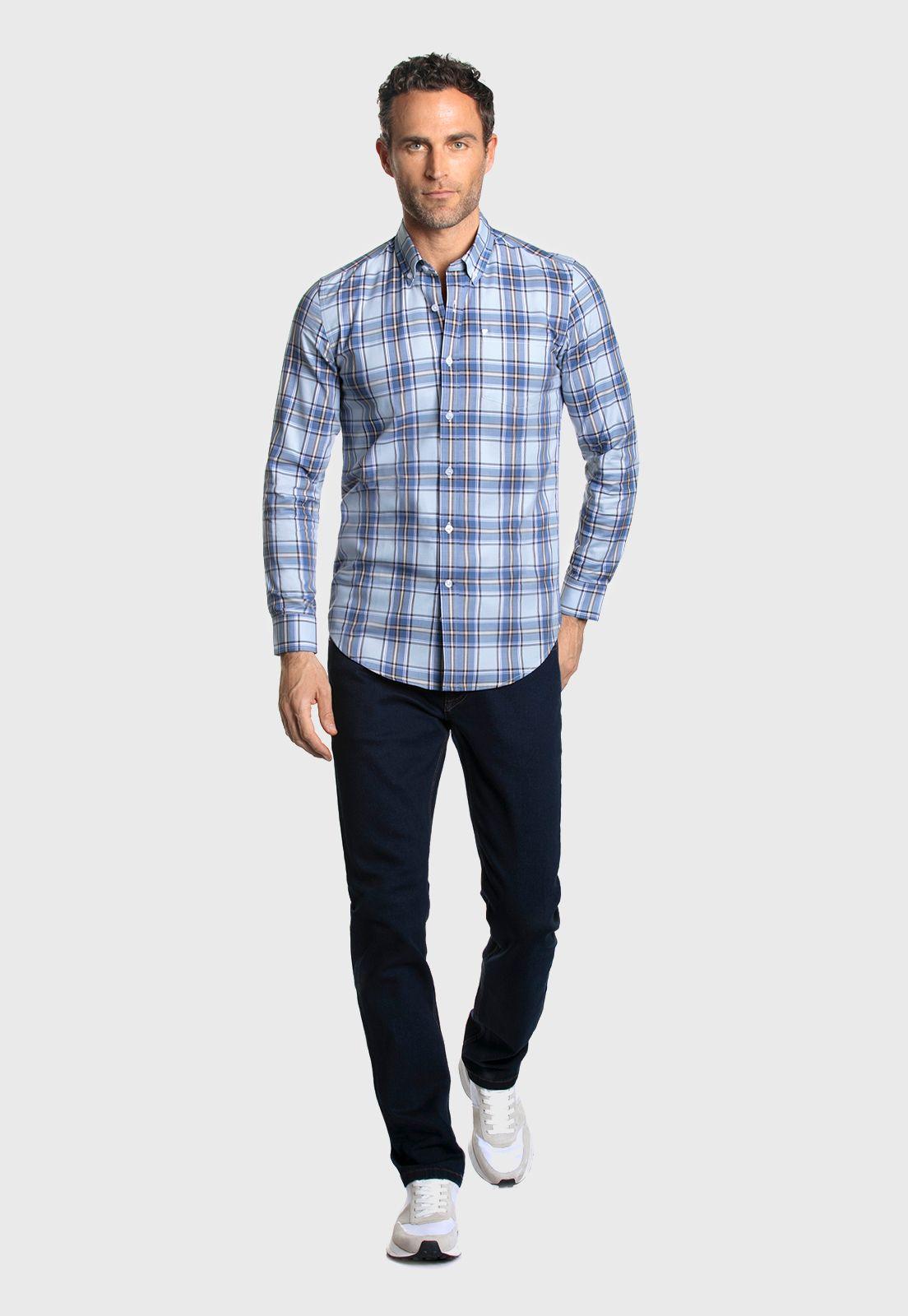 CAMISA LLEIDA LT. BLUE-1
