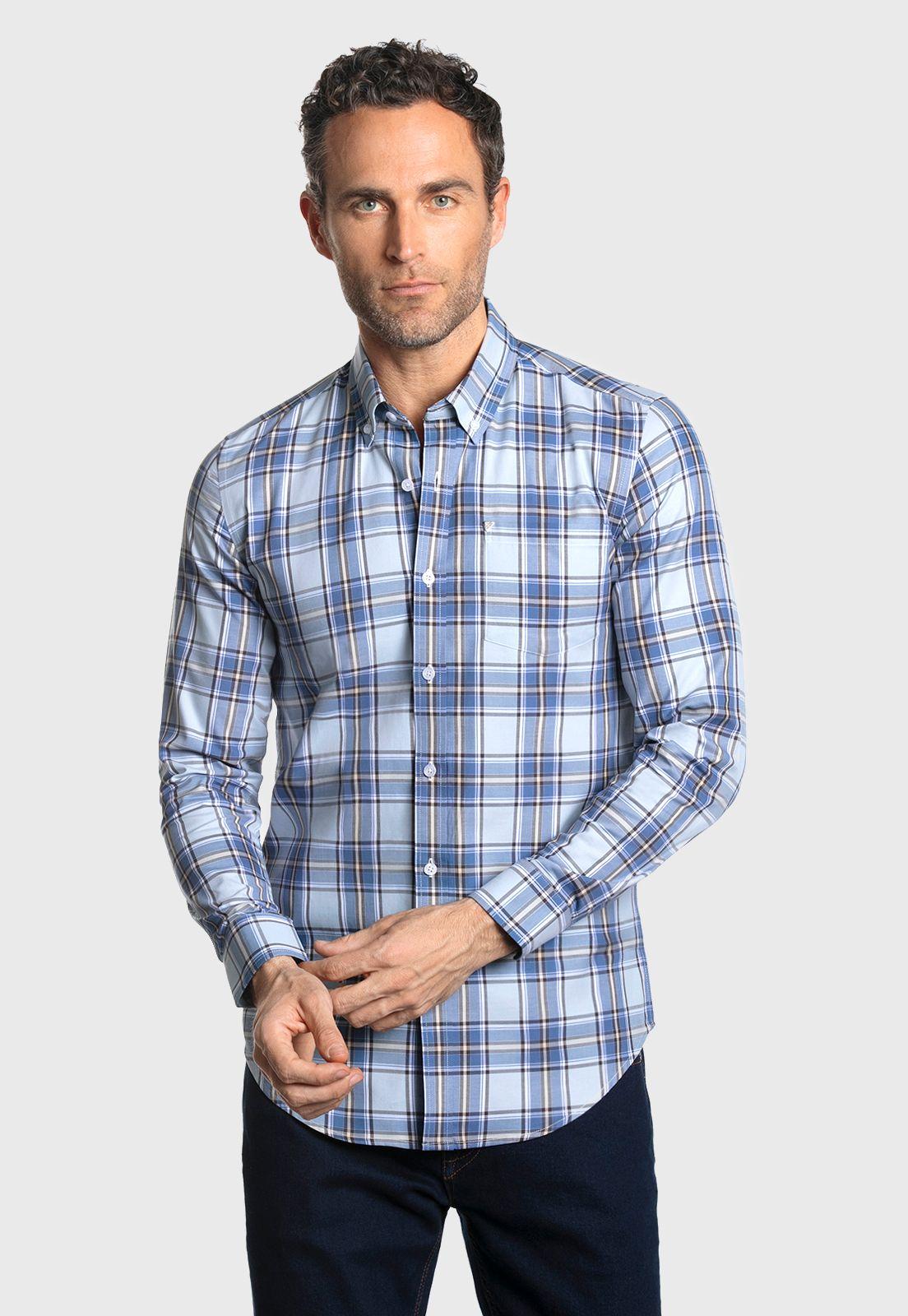 CAMISA LLEIDA LT. BLUE-0