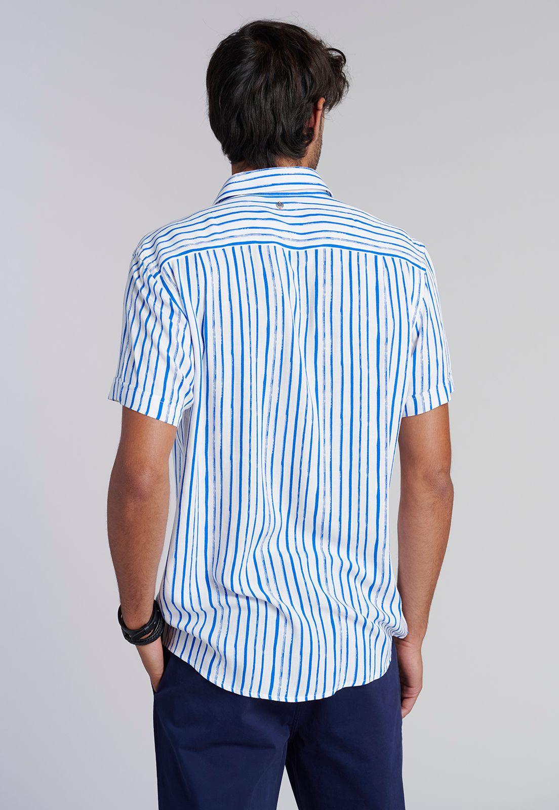 Camisa Listada Dallas  F Blue-3