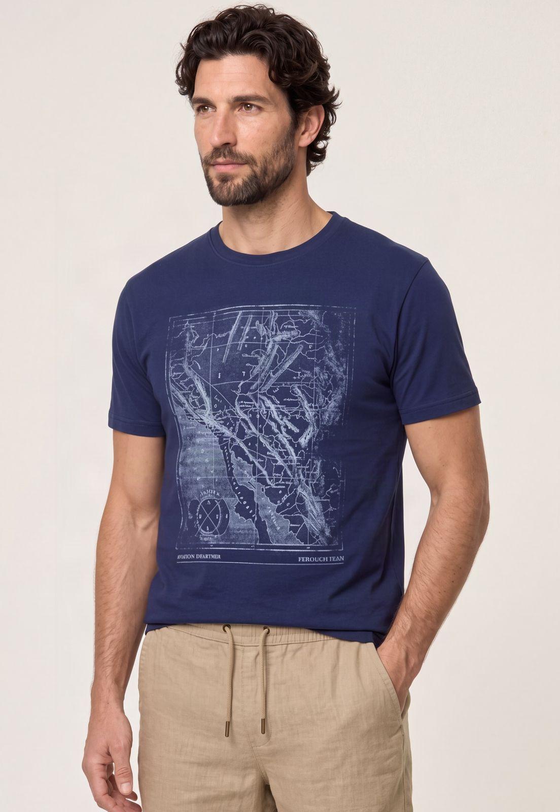 Polera Regular Navy Cincinnati-0