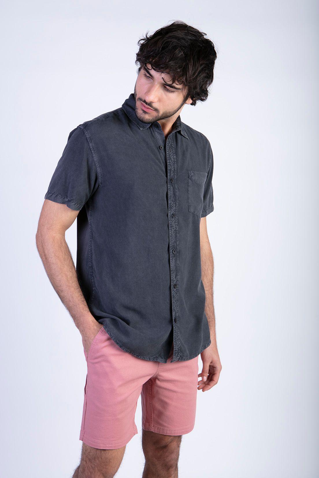 Camisa Rapel Charcoal-0
