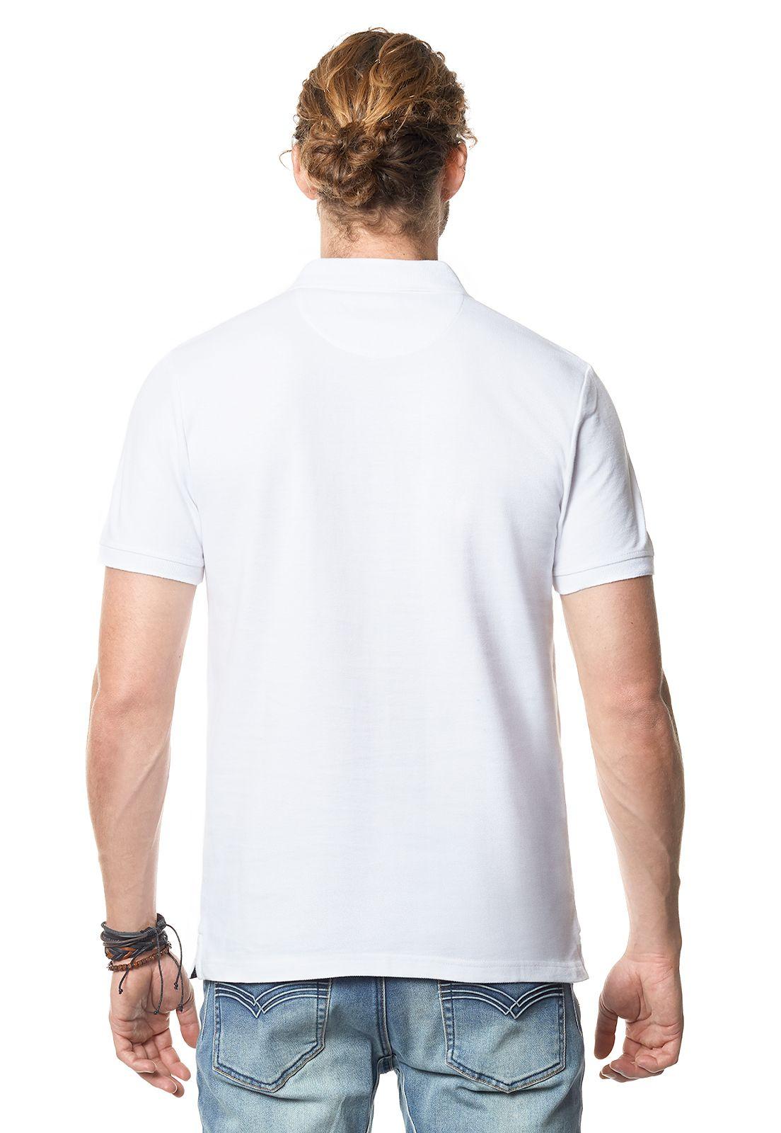 Polera Polo Kansas White-2