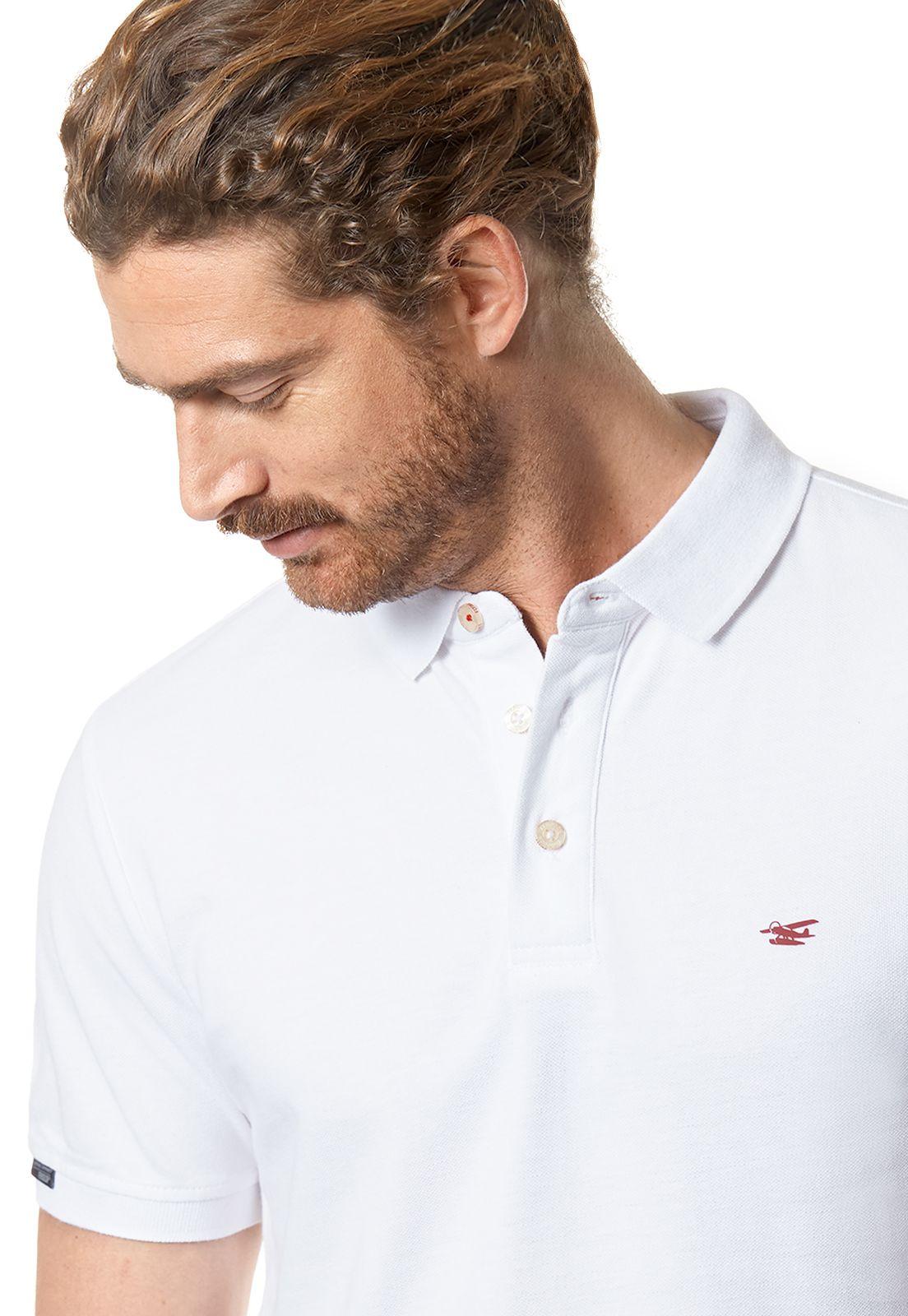 Polera Polo Kansas White-3