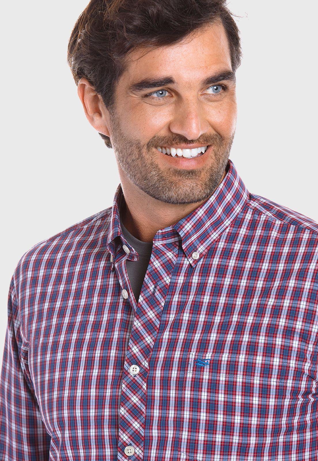 Camisa Checkered Bristol F Red-3