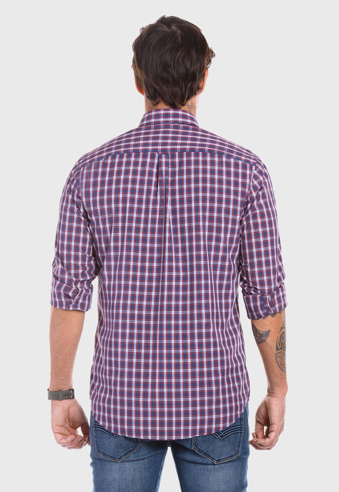 Camisa Checkered Bristol F Red-2
