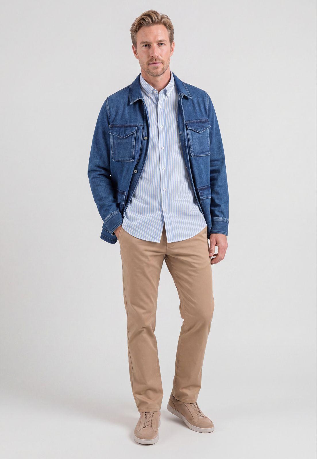 Chaqueta Madrid Denim Indigo-1