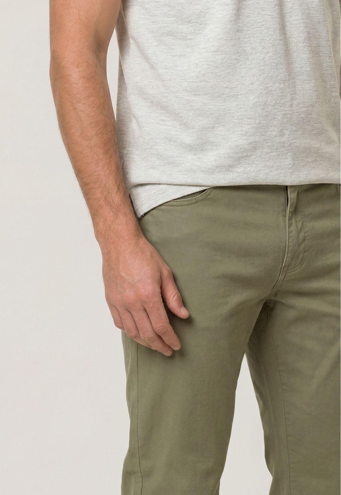Pantalón Five Pocket Regular Green-3
