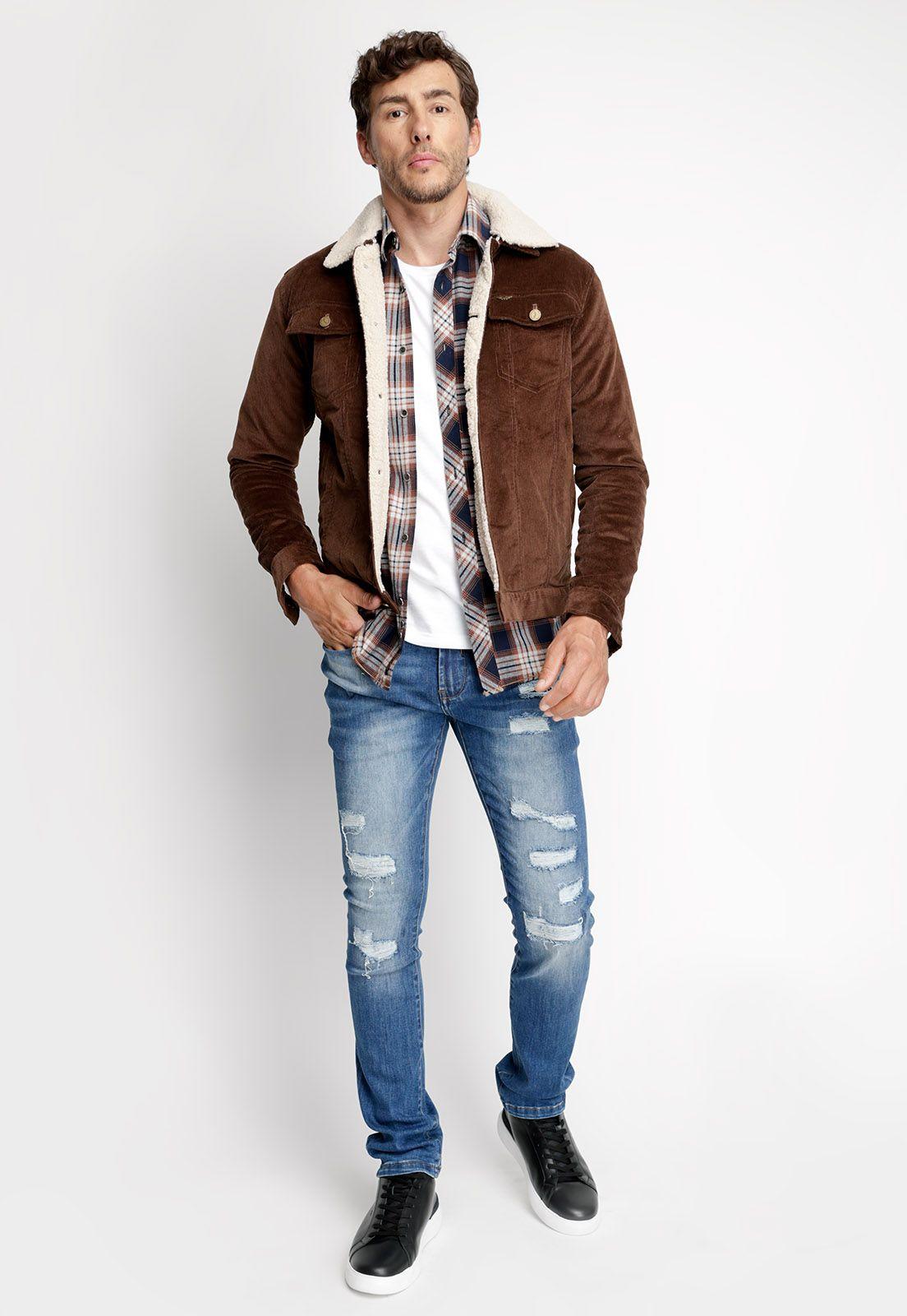 Chaqueta Clásica Cotelé Fj Toasted-3