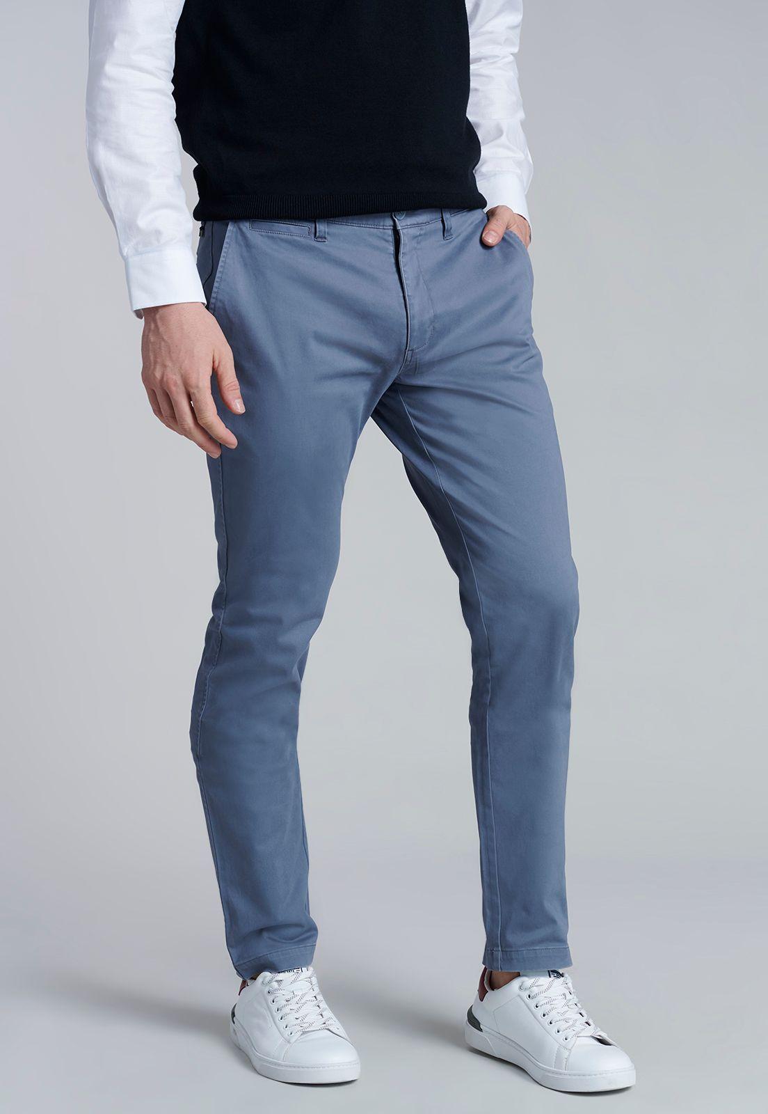 Pantalón Twill Metal Slim L/33-0