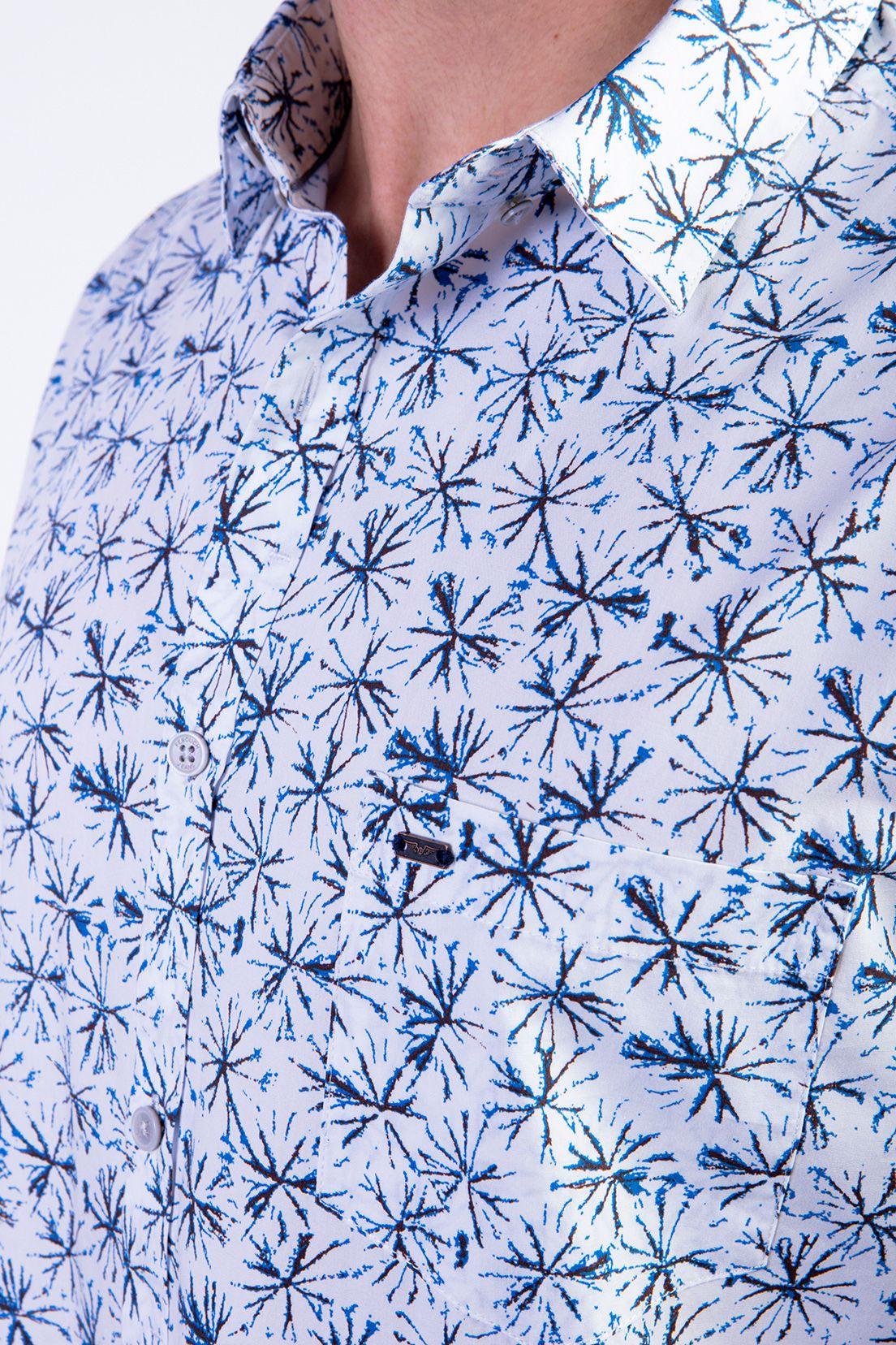 Camisa Estampada Cambridge Fj Navy-3