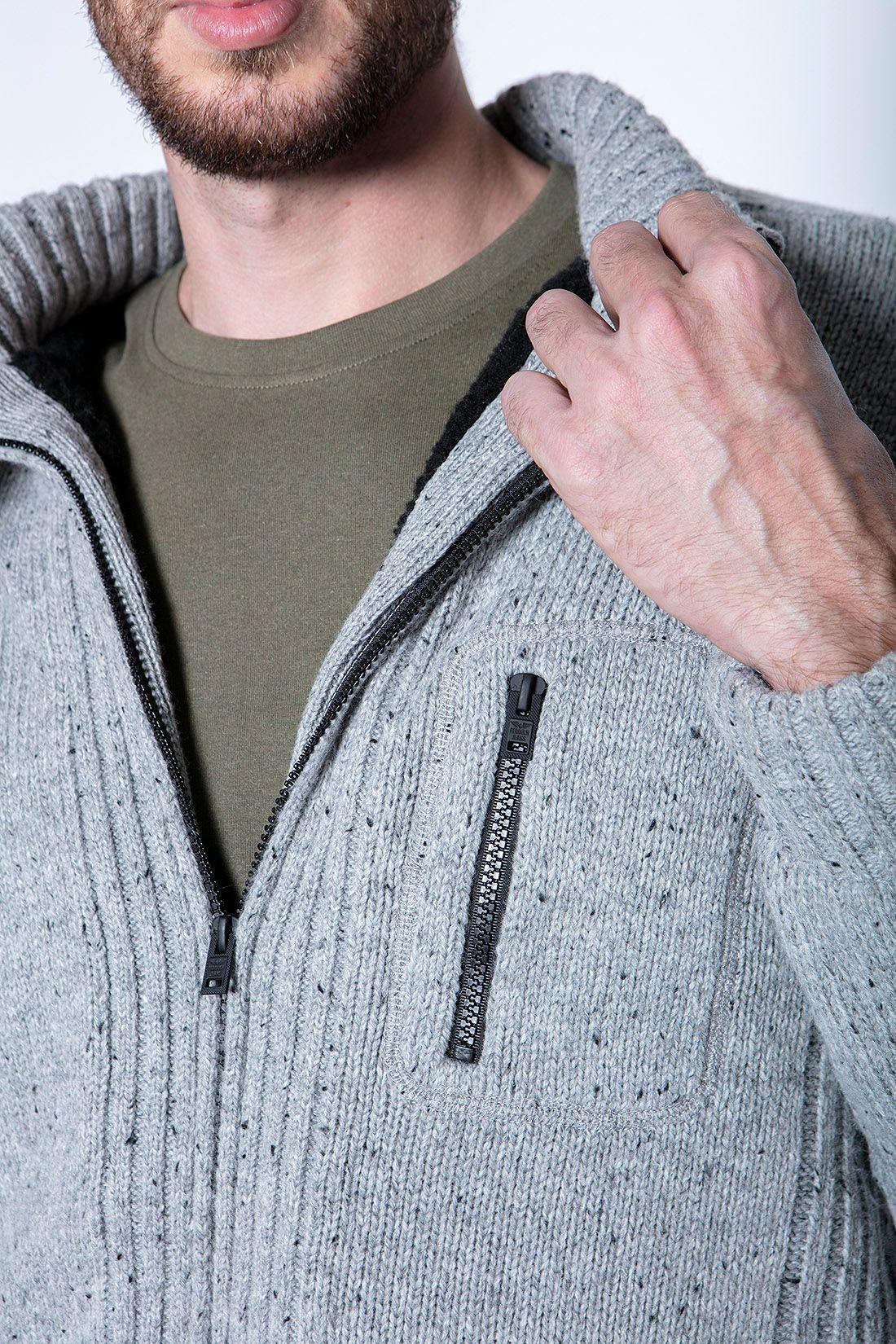 Sweater Clearwater Fj Lt Grey-4