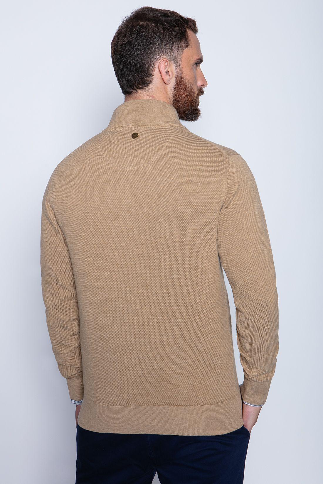 Sweater London Smart Casual L/S Camel-1