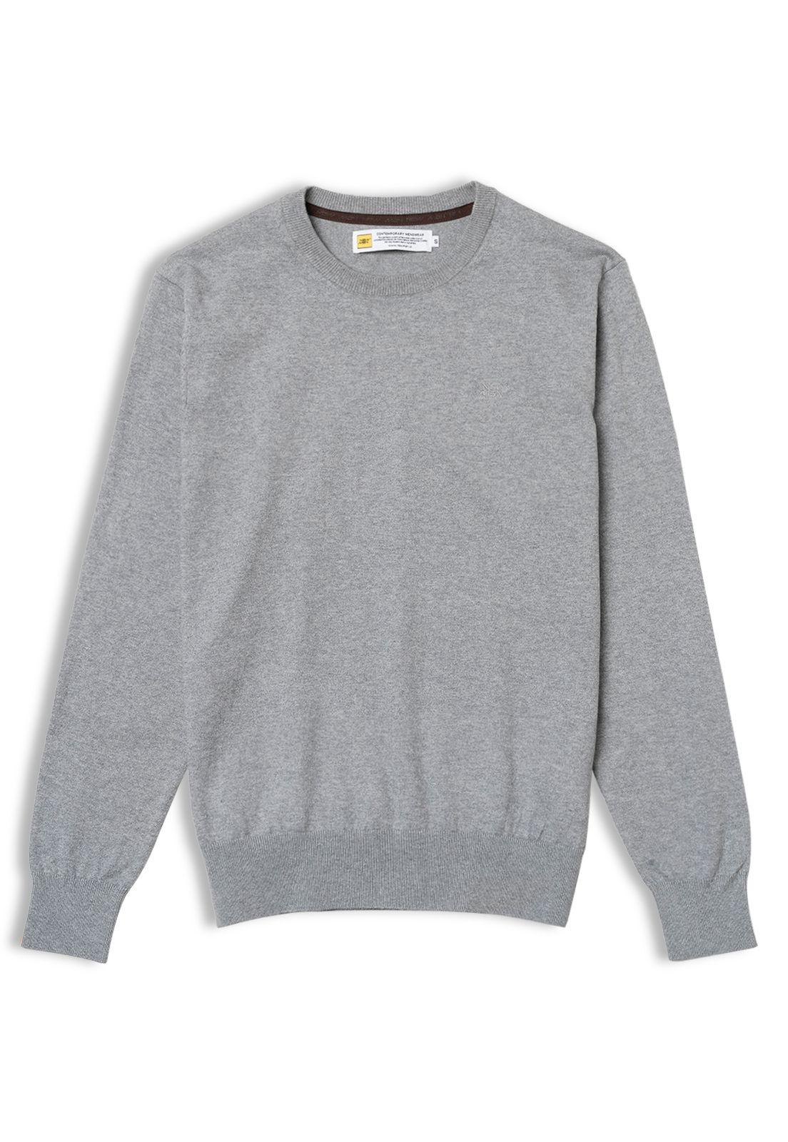 SWEATER NICOLAS LT GREY MELA-4