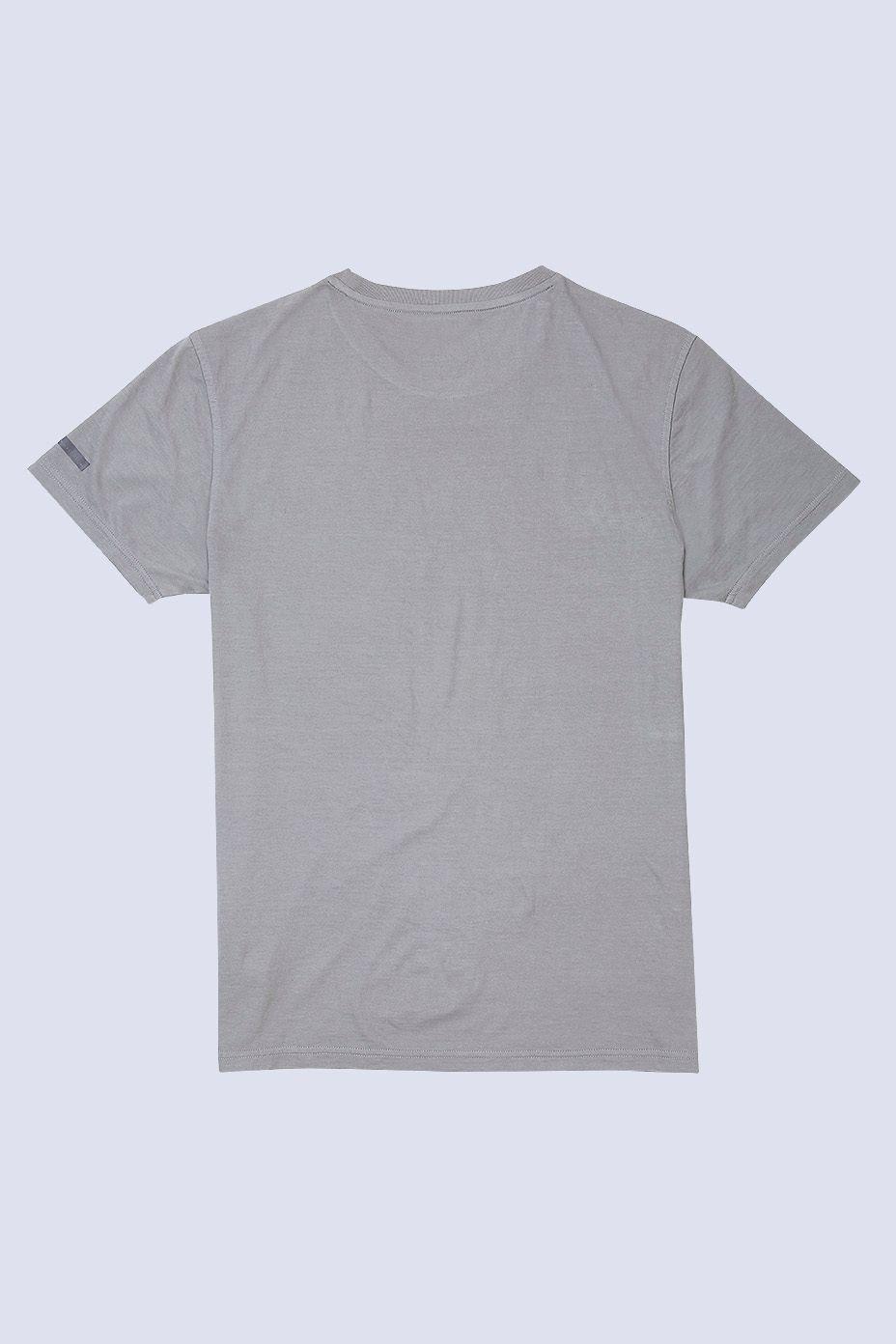 Polera Básica Tres Cruces Grey Melange-5