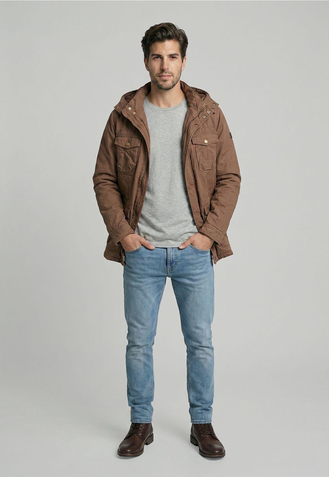 Chaqueta Albany Dk Camel-1