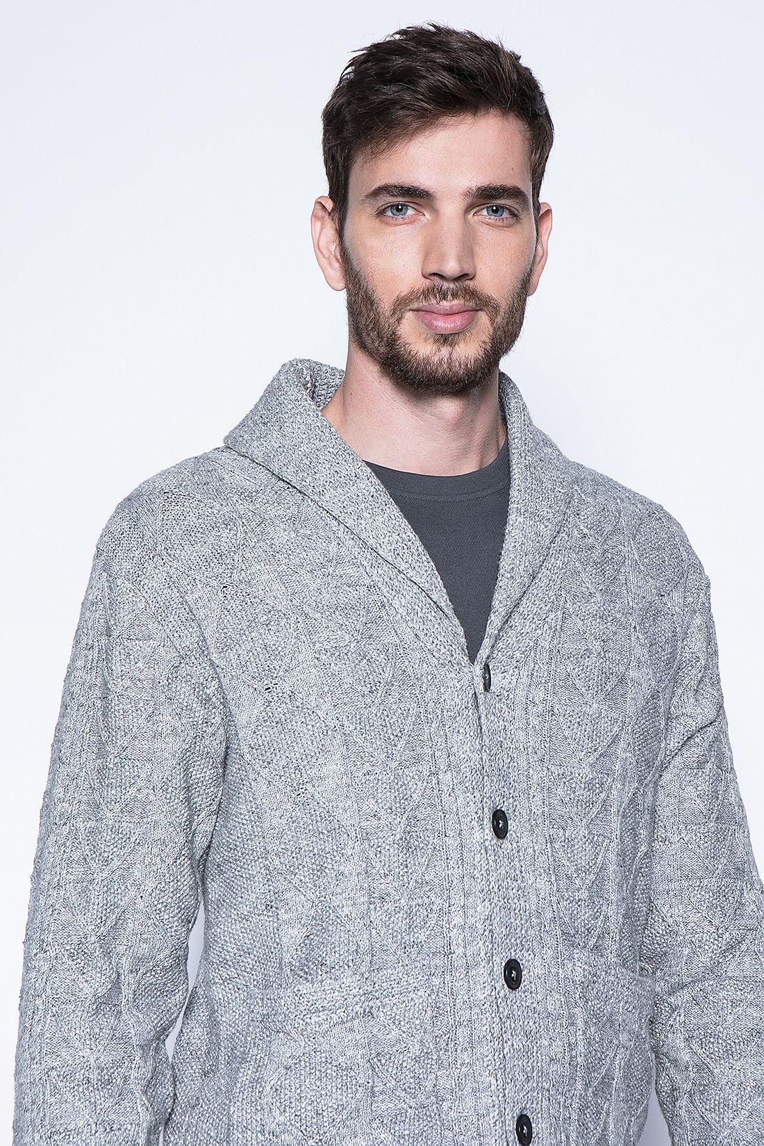 Cardigan Clifton F Lt Grey-2