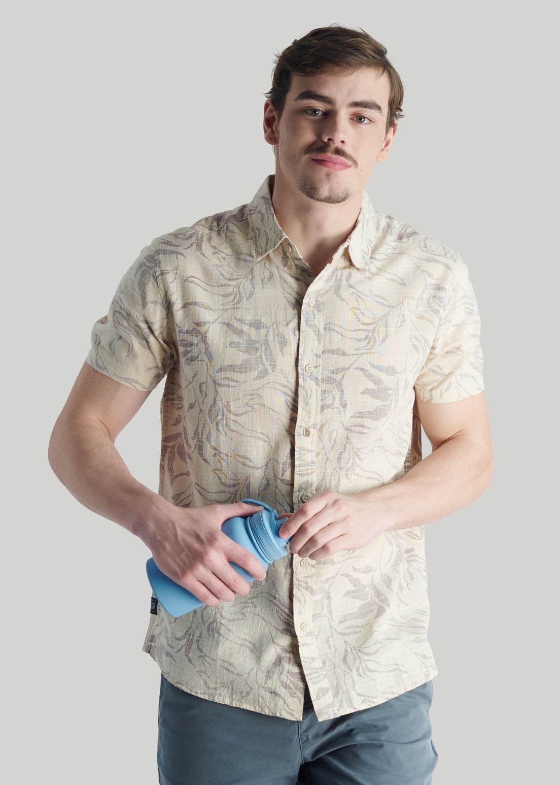Camisa Parinacota Casual Burgundy-4