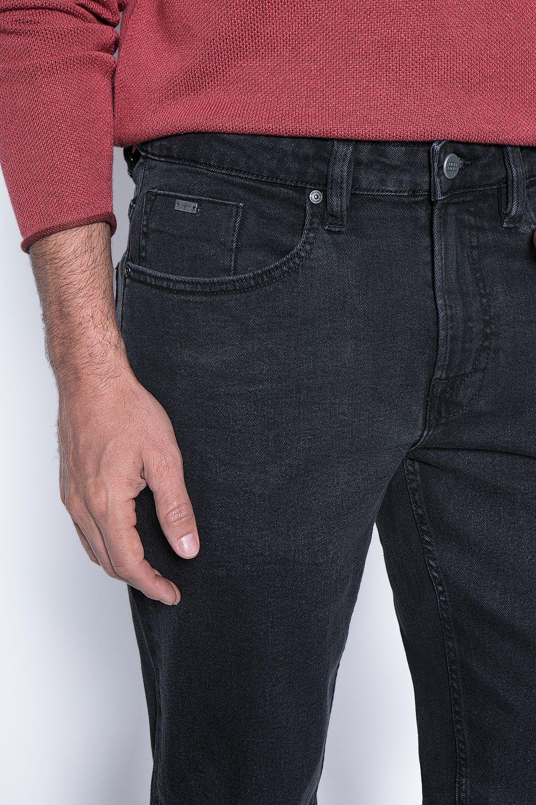 Jeans Silos Black 5 bolsillos-2