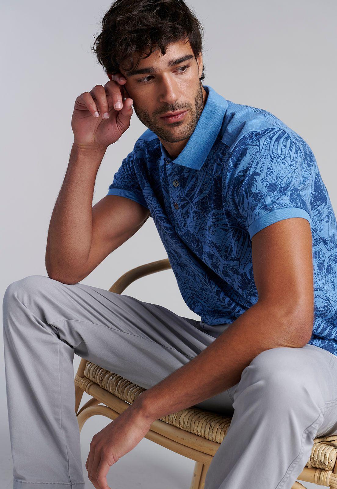 Polera Polo Miami Blue-4