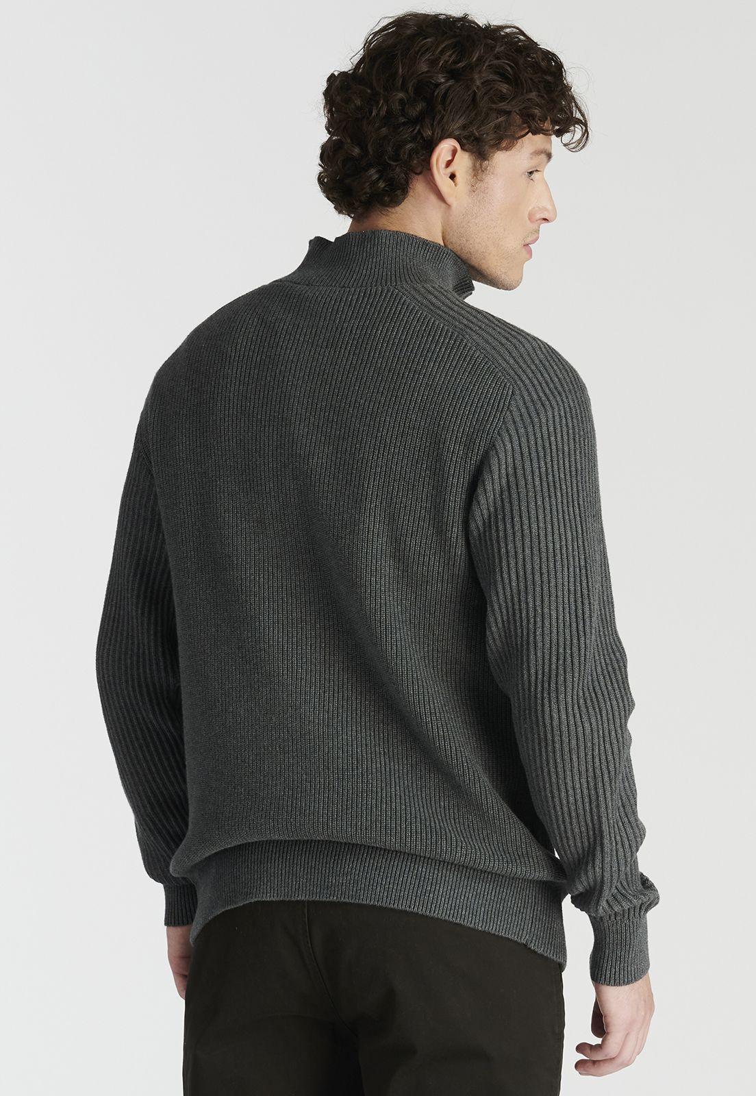 Sweater Murcia Heritage Dk Grey Melange-3