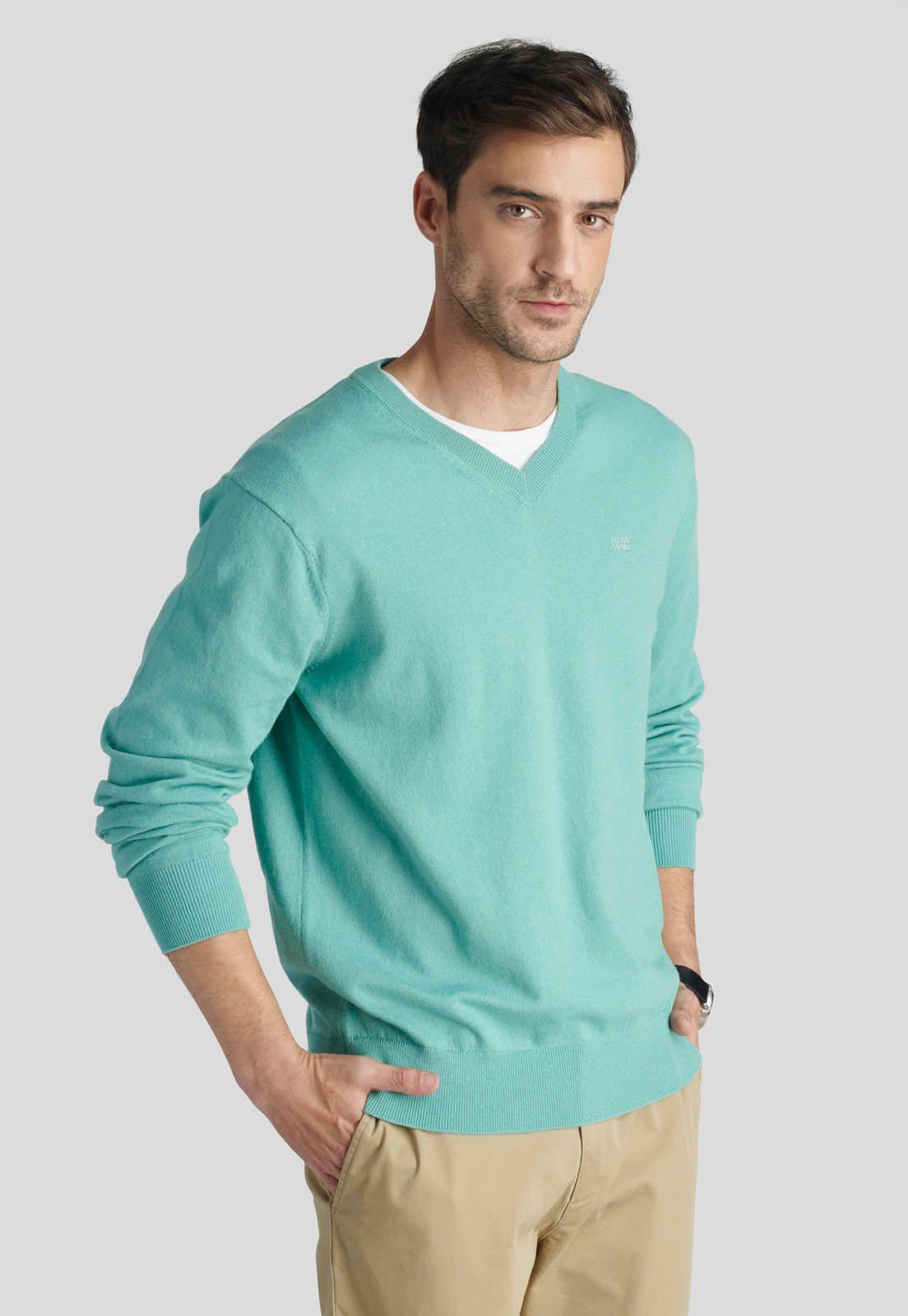 Sweater Nantes Heritage Lt Green-0