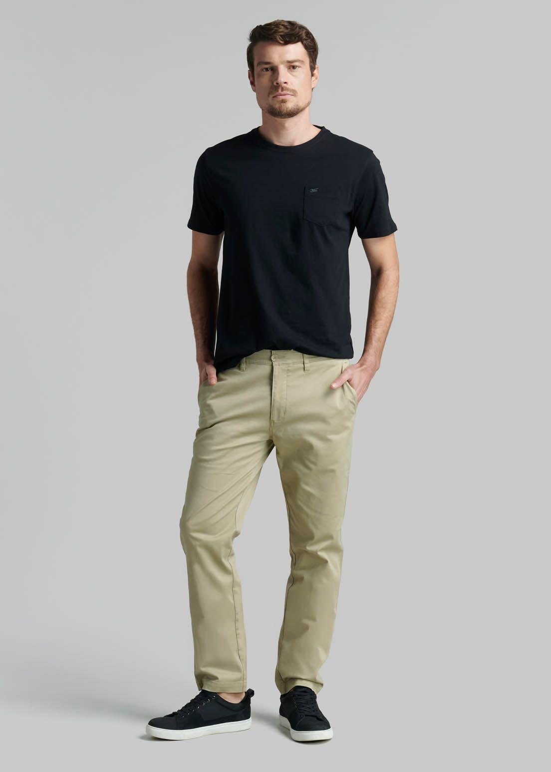 Pantalón Business Twill Slim /31 Khaki-1