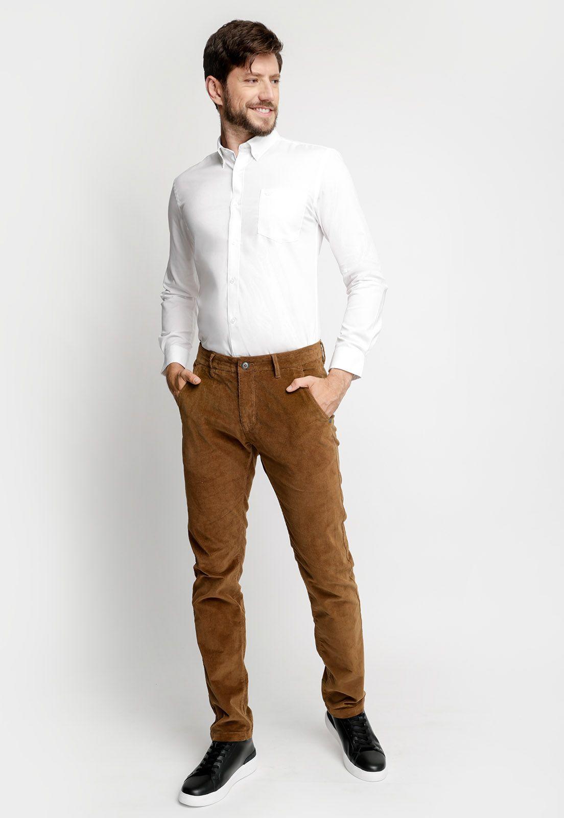 Camisa Oxford F White-3