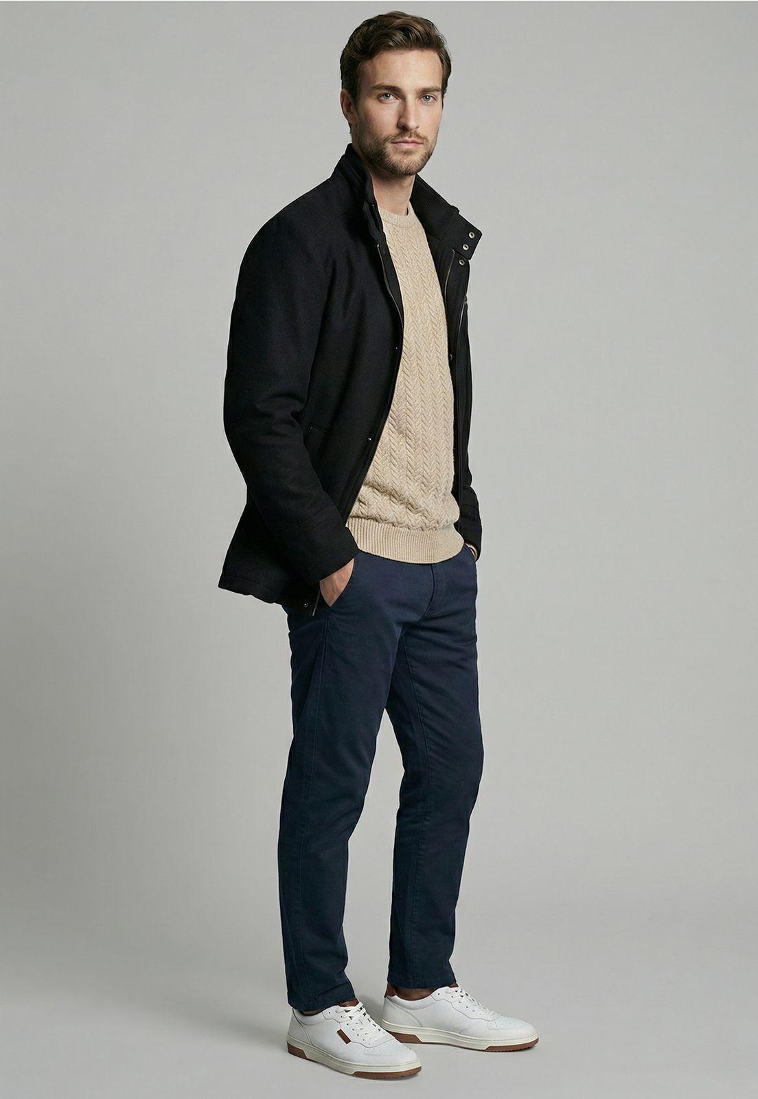 Abrigo Slim Arlington Black-1