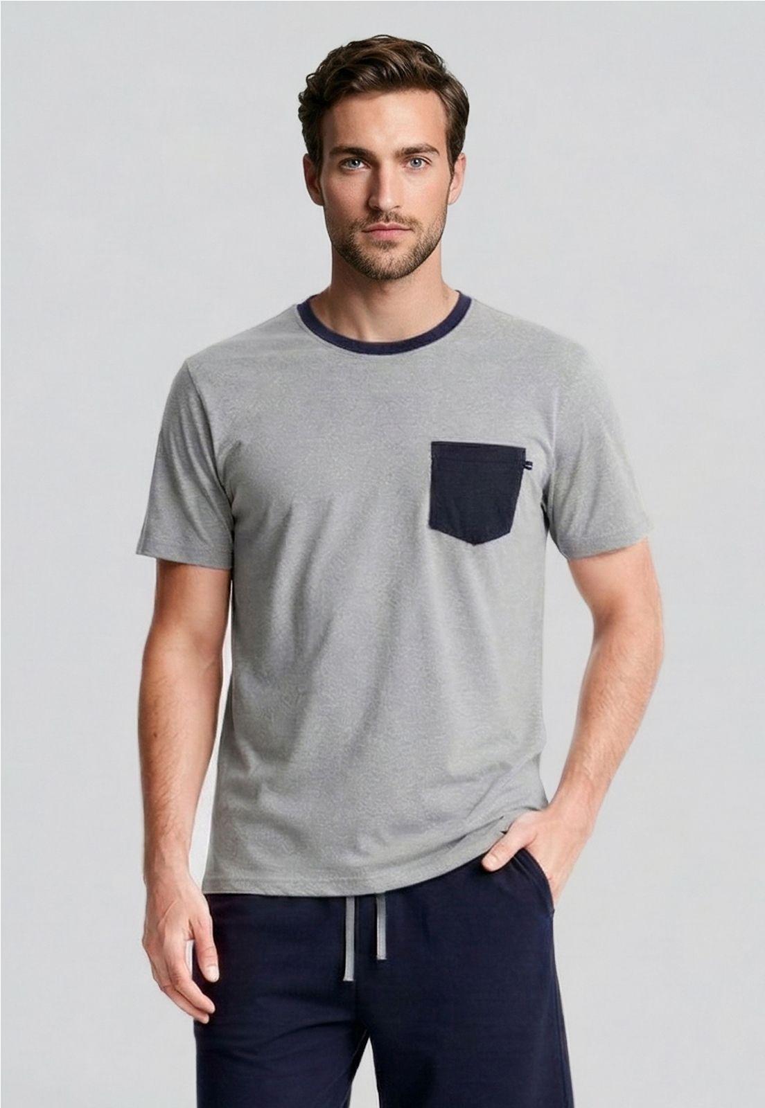 Pijama Austin Dk Grey Melange-0