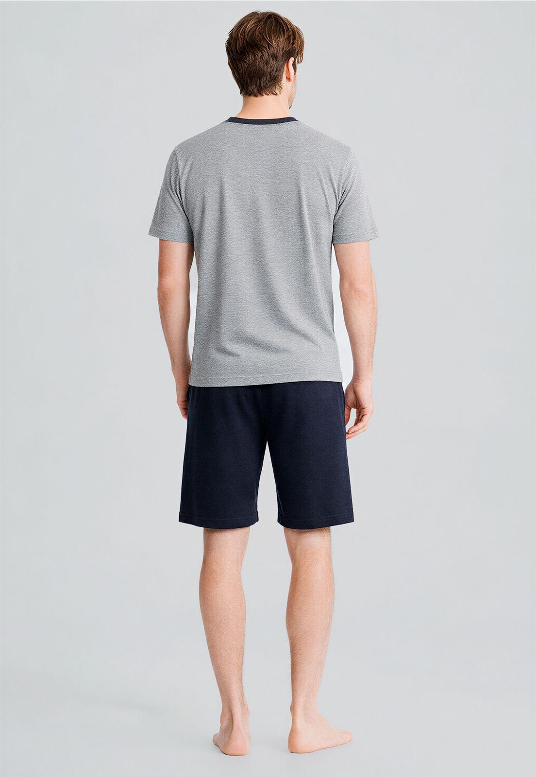 Pijama Austin Dk Grey Melange-3