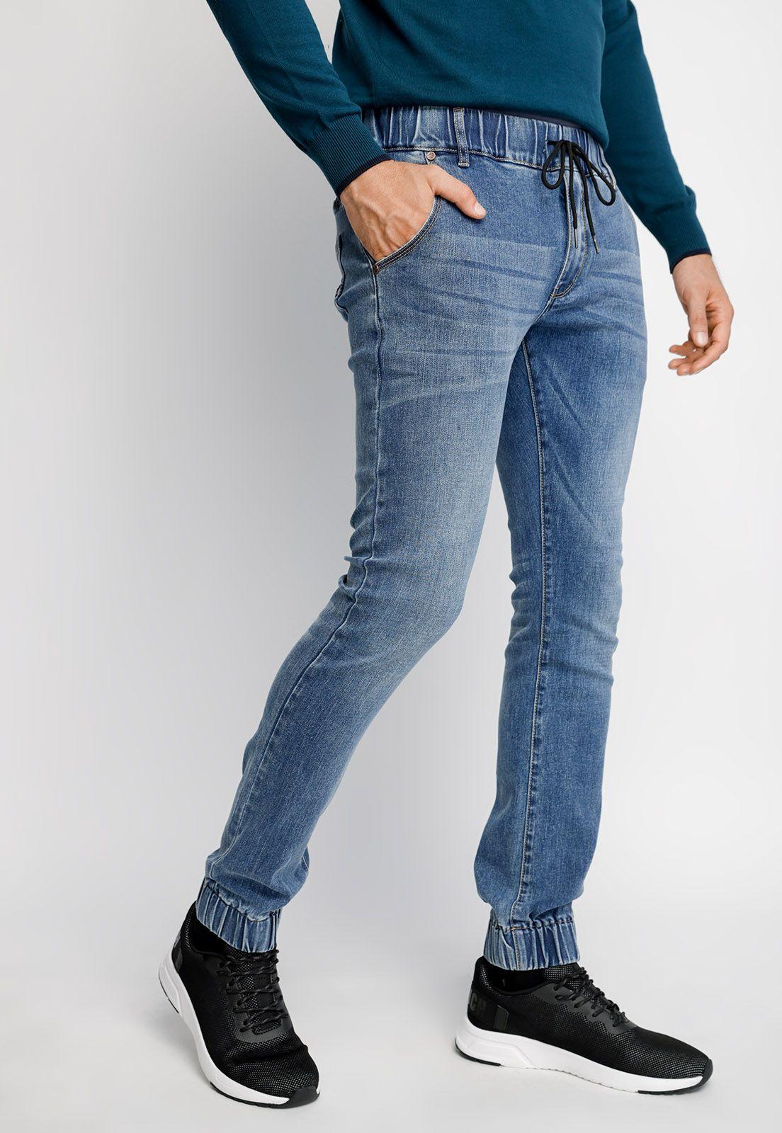 Jeans Jogger  Fj Blue-0