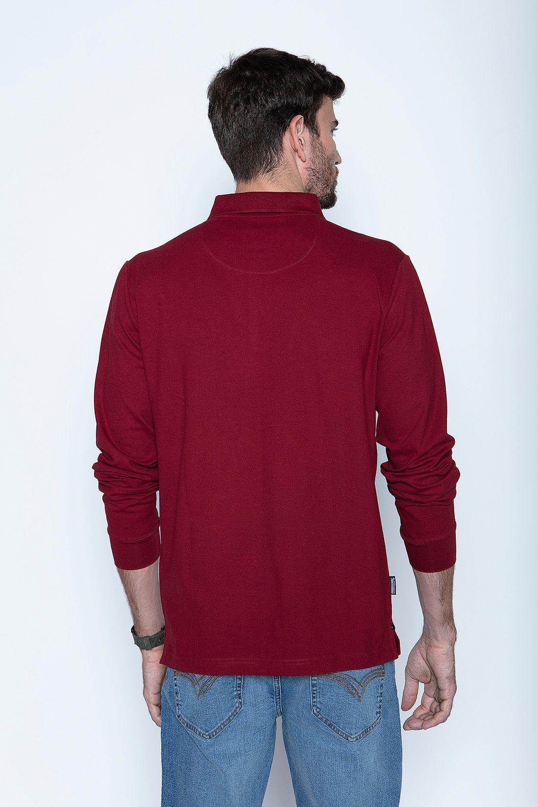 Polera Polo Ml Burgundy-1