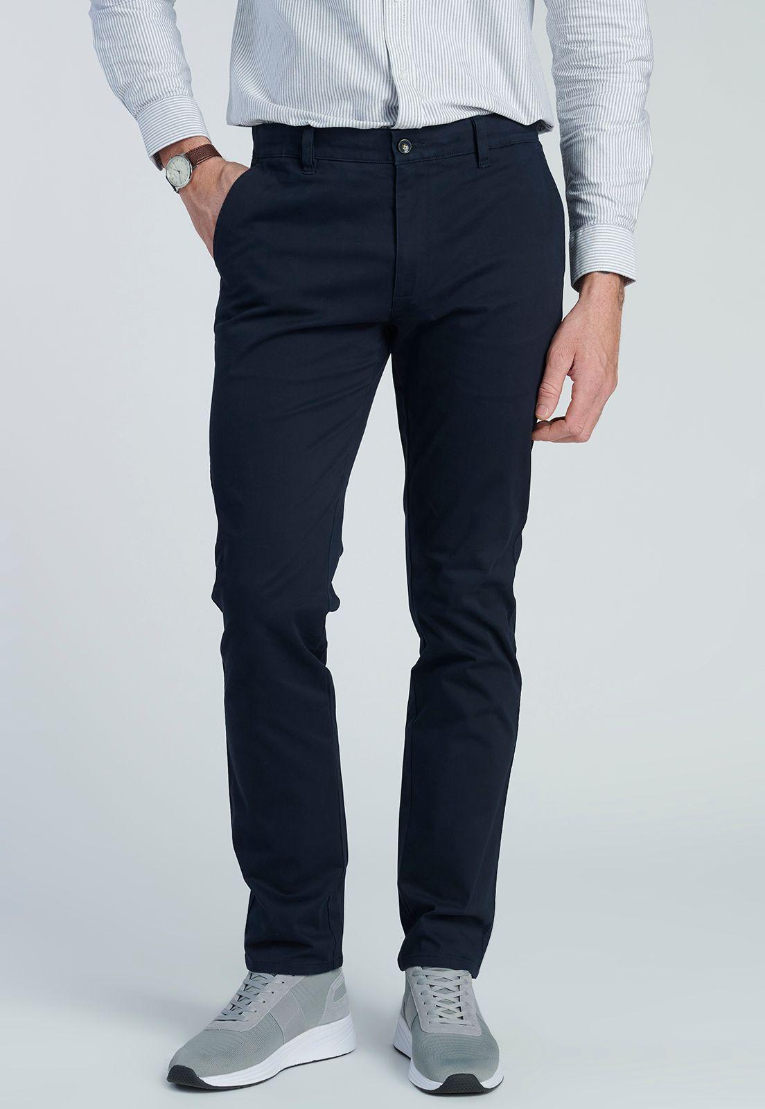 Pantalón Bagneau Slim Navy-0