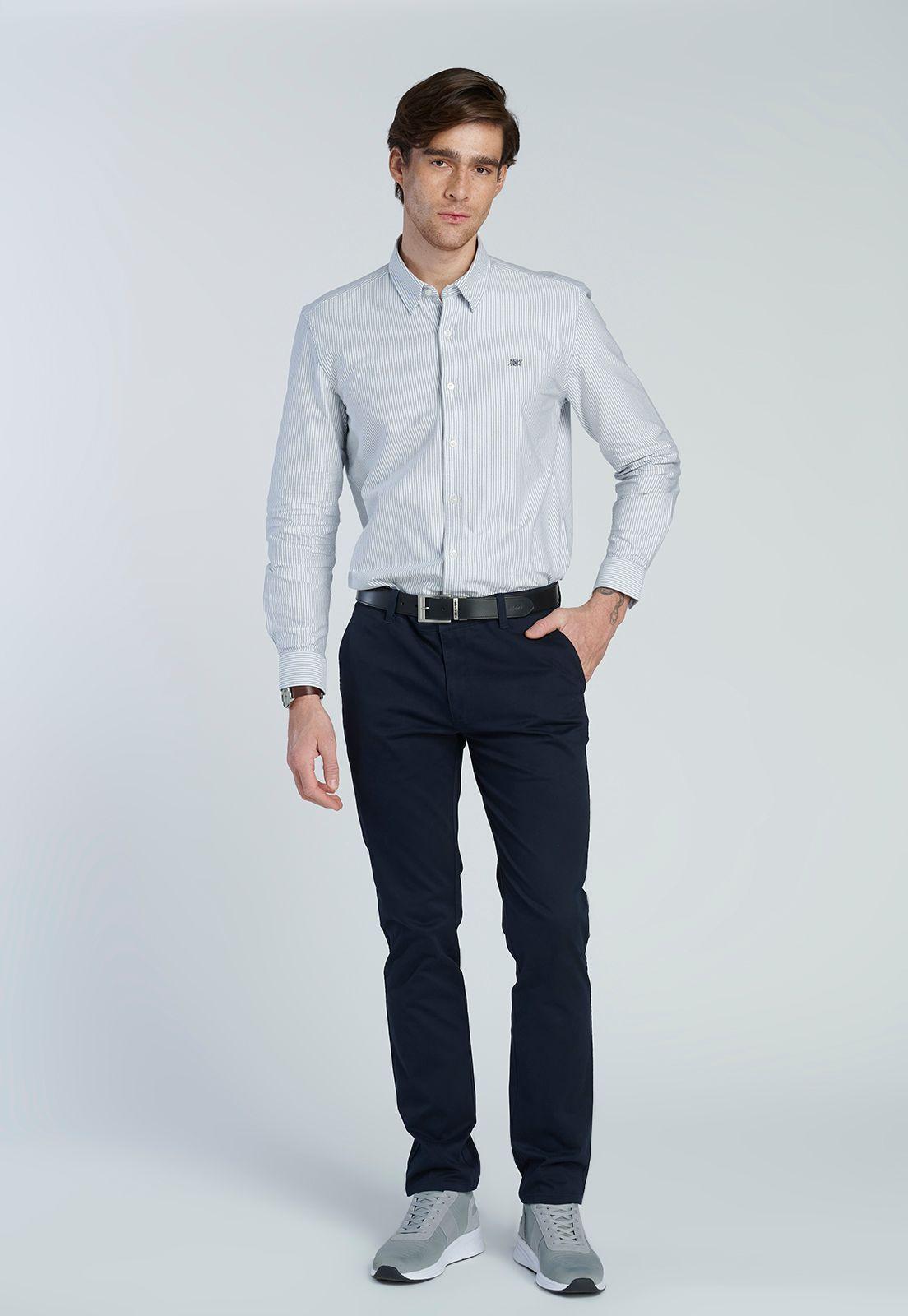 Pantalón Bagneau Slim Navy-1