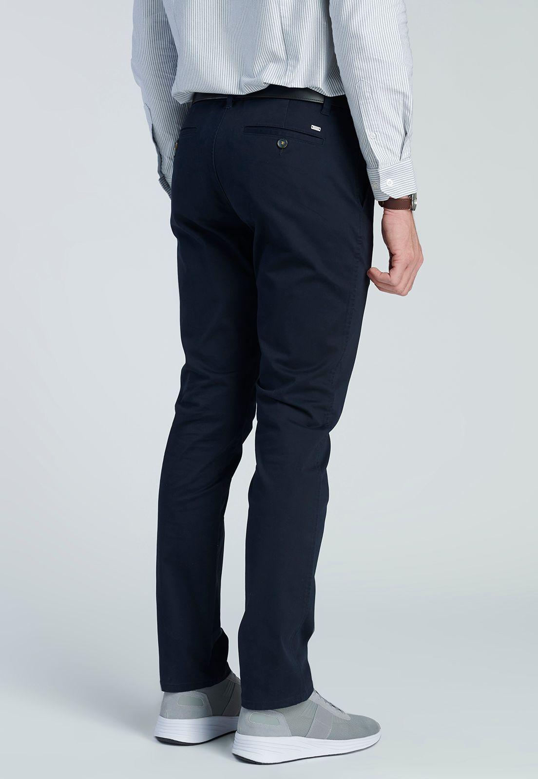 Pantalón Bagneau Slim Navy-3
