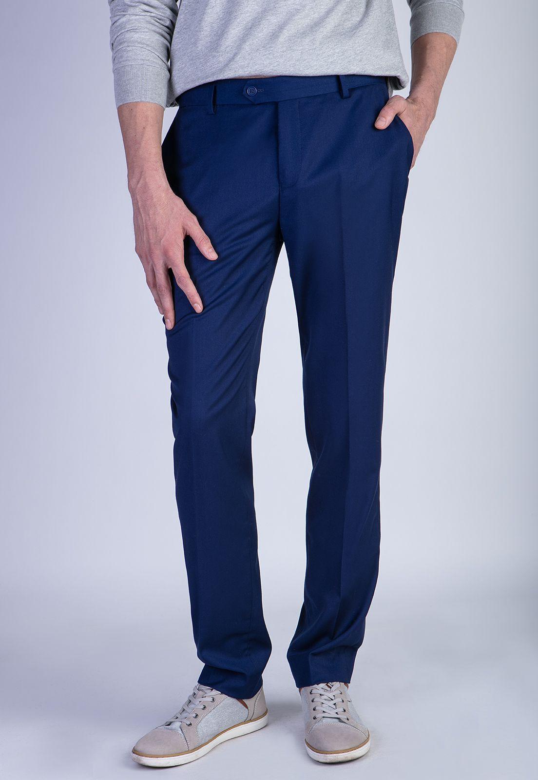 PANTALÓN VESTIR BILLAR BLUE-0