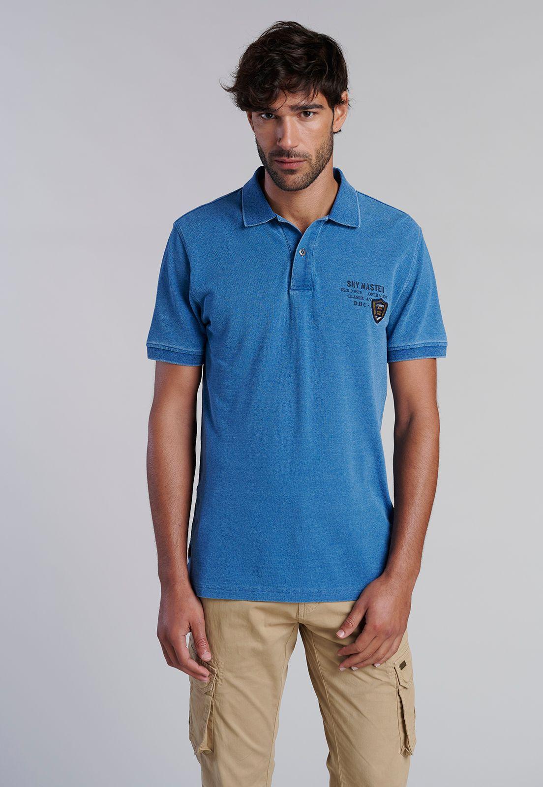 Polera Polo Portland Indigo-0