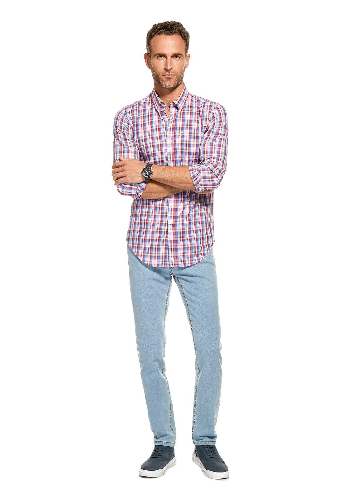 CAMISA BROOK RED-1