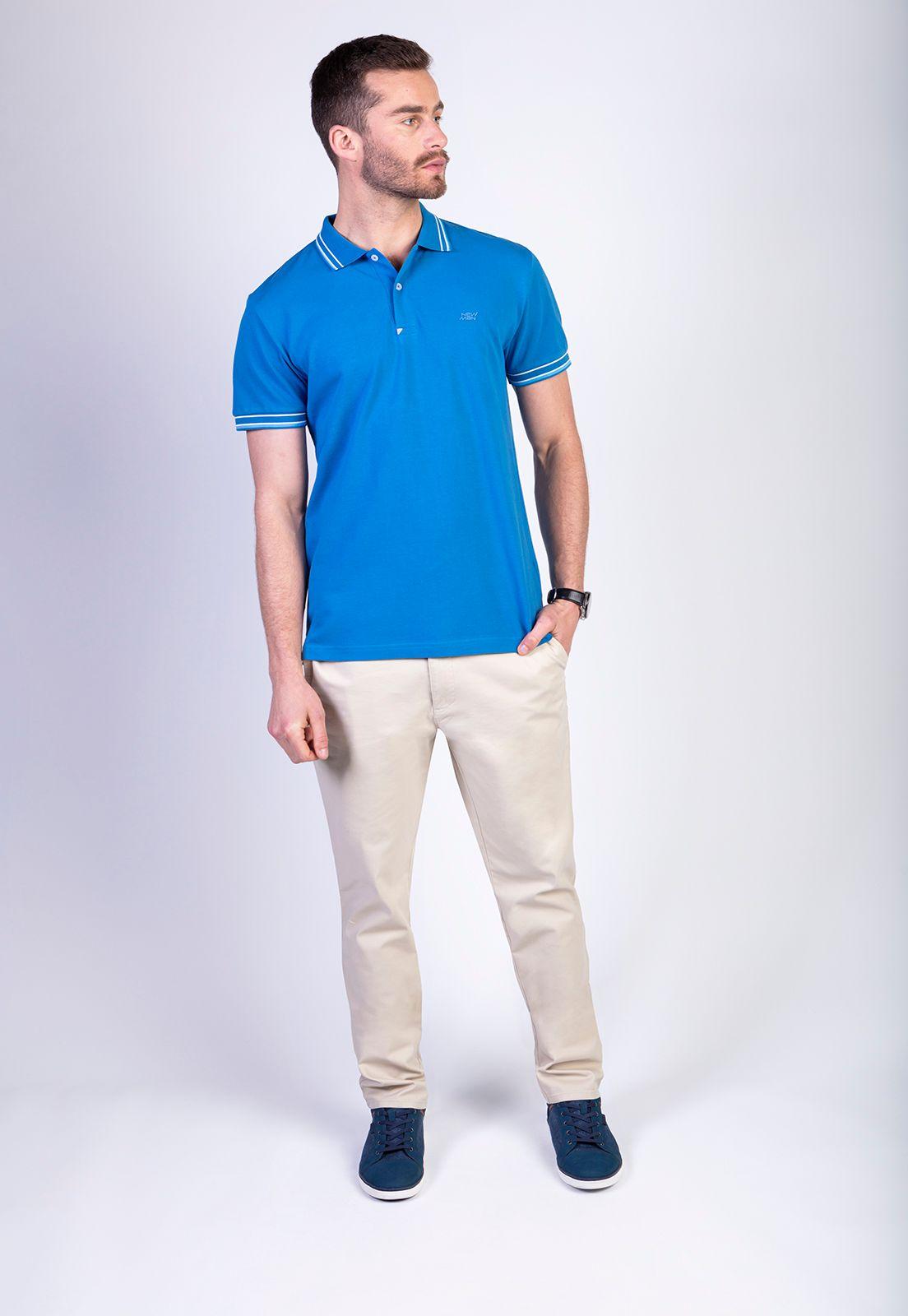 POLERA OXFORD DEEP BLUE-0