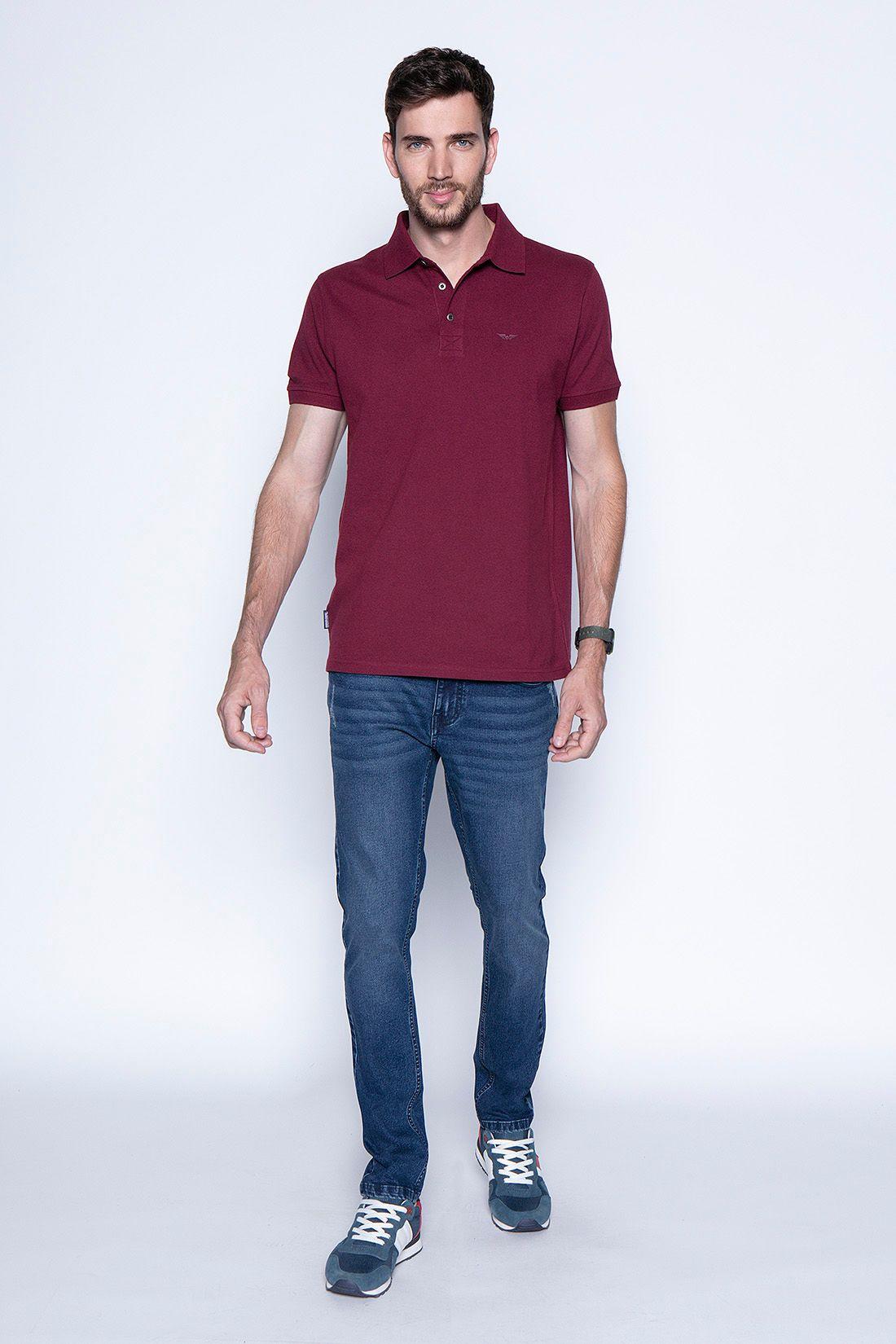 Polera Michigan Burgundy-3