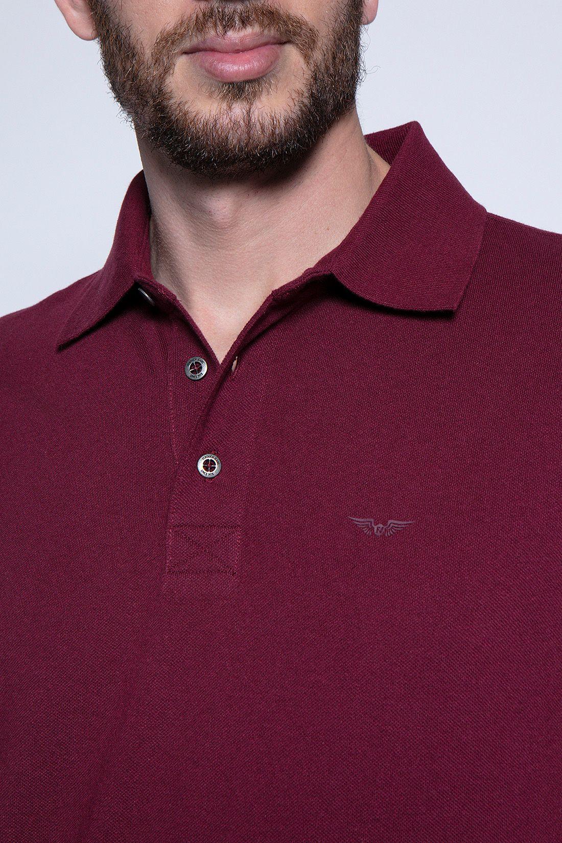 Polera Michigan Burgundy-4