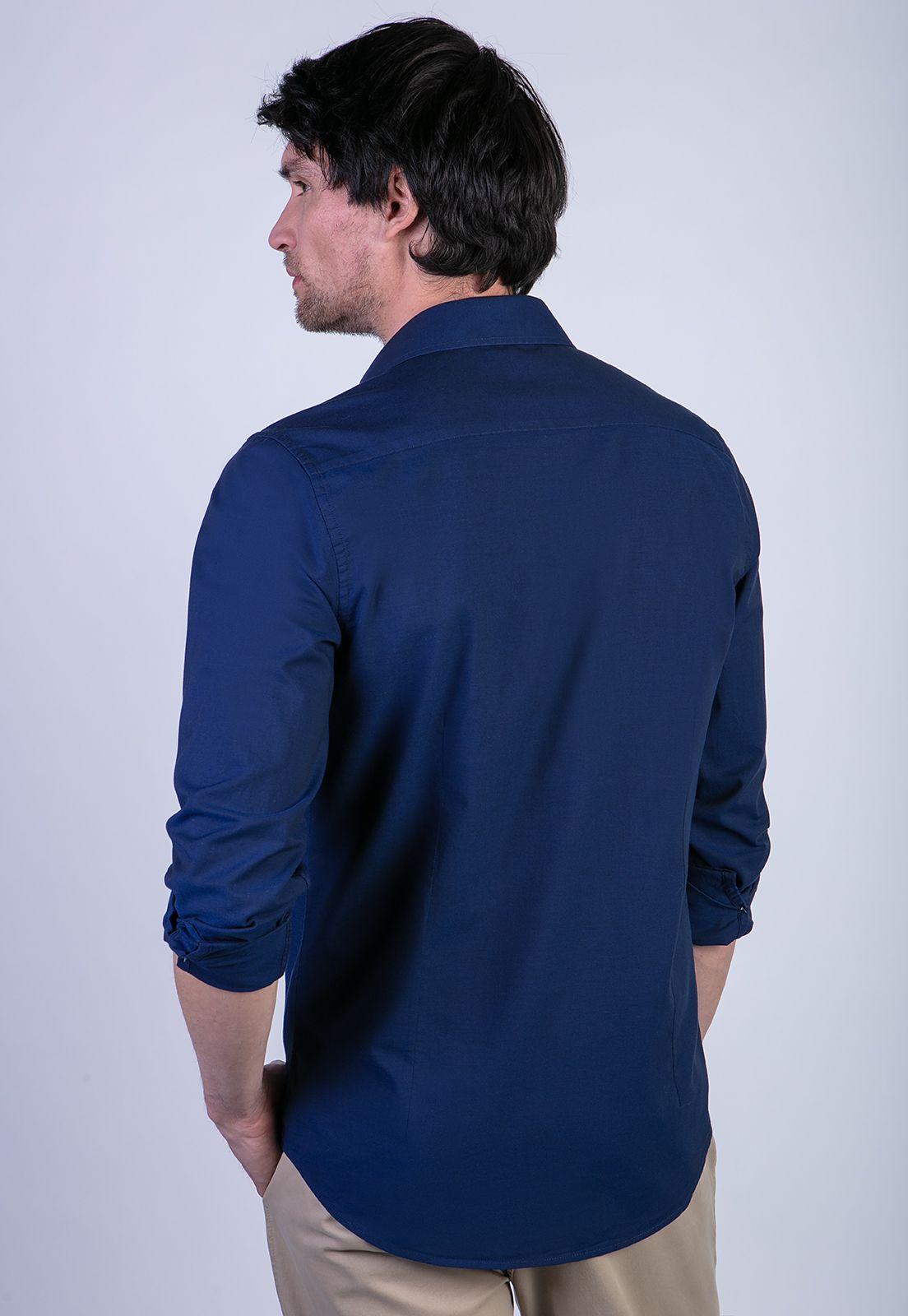 CAMISA KIRKLESS NAVY-1
